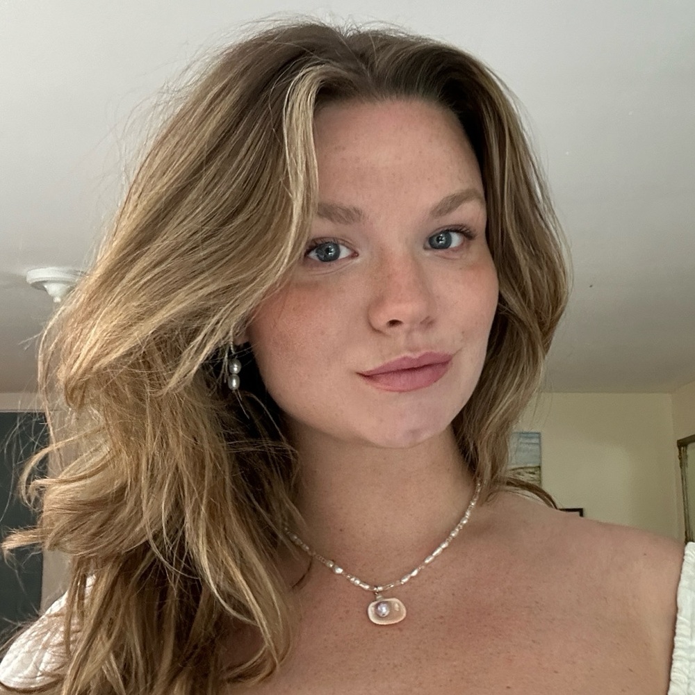 Handmade pearl shell necklace!